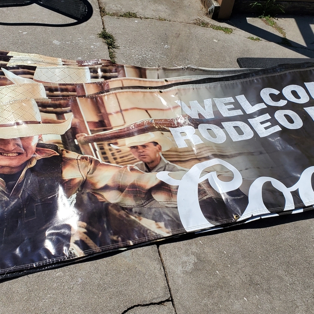 Coors Rodeo Banners